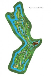Royal Lakeside Golf Club - Layout